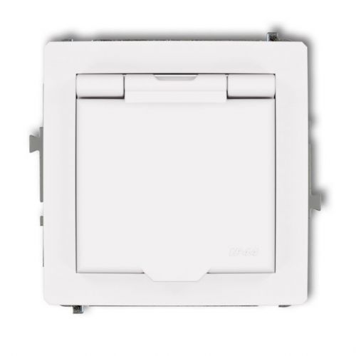 KARLIK DECO Gniazdo bryzgoszczelne z uziemieniem biały mat - przechwytywanie[67].jpg